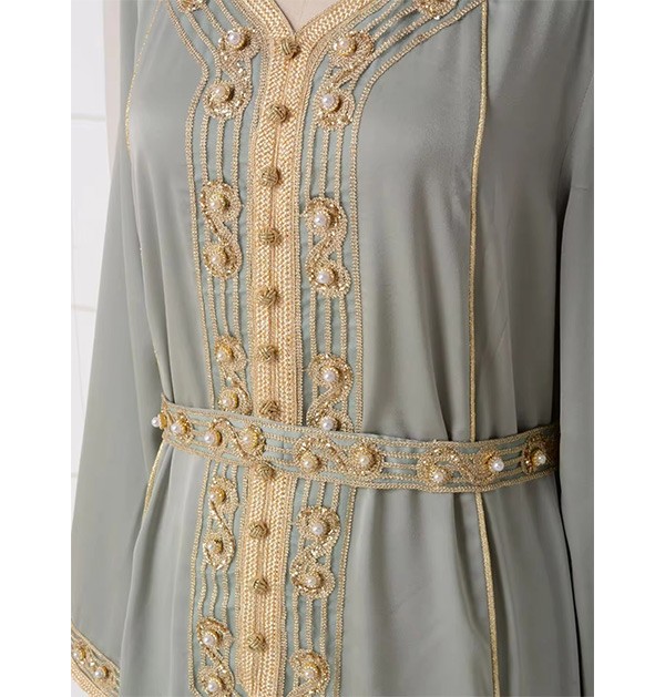 Luxury Muslim Women Abaya Dress