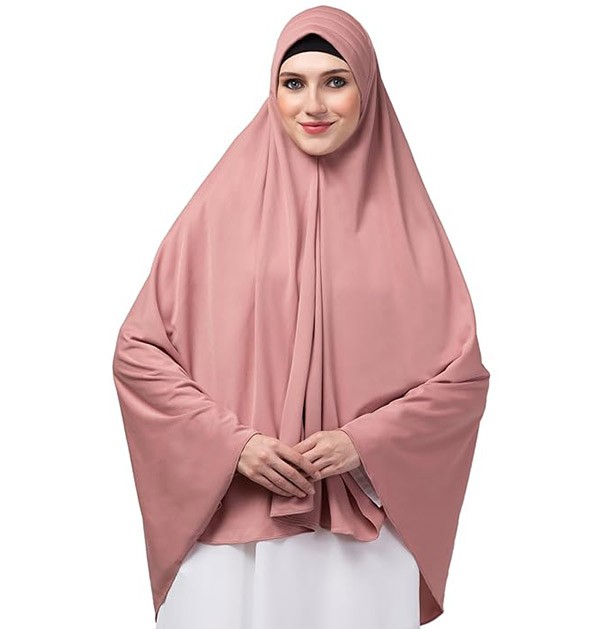 Ready To Wear Instant Prayer Pink Hijab