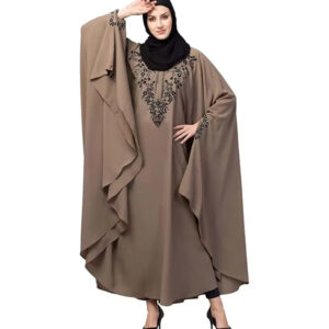 Muslim Women dress Front Open Abaya Burqa