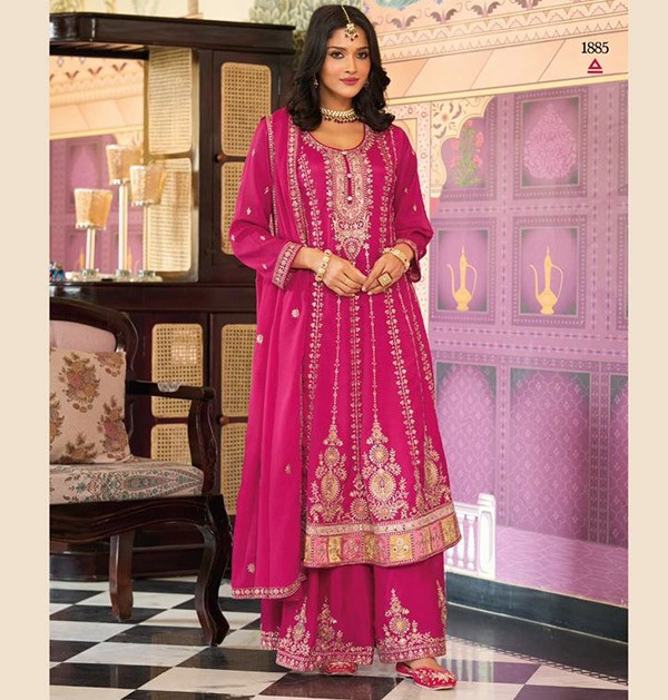 Chinon Royale Embroider Plazoo Set-2