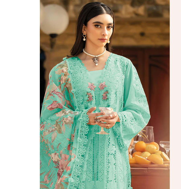 Deepsy Elaf Supreme Luxury Lawn Mint Green