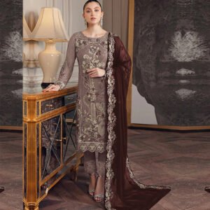 Indian Pakistani Georgette Embroidery Work Fancy Salwar Kameez